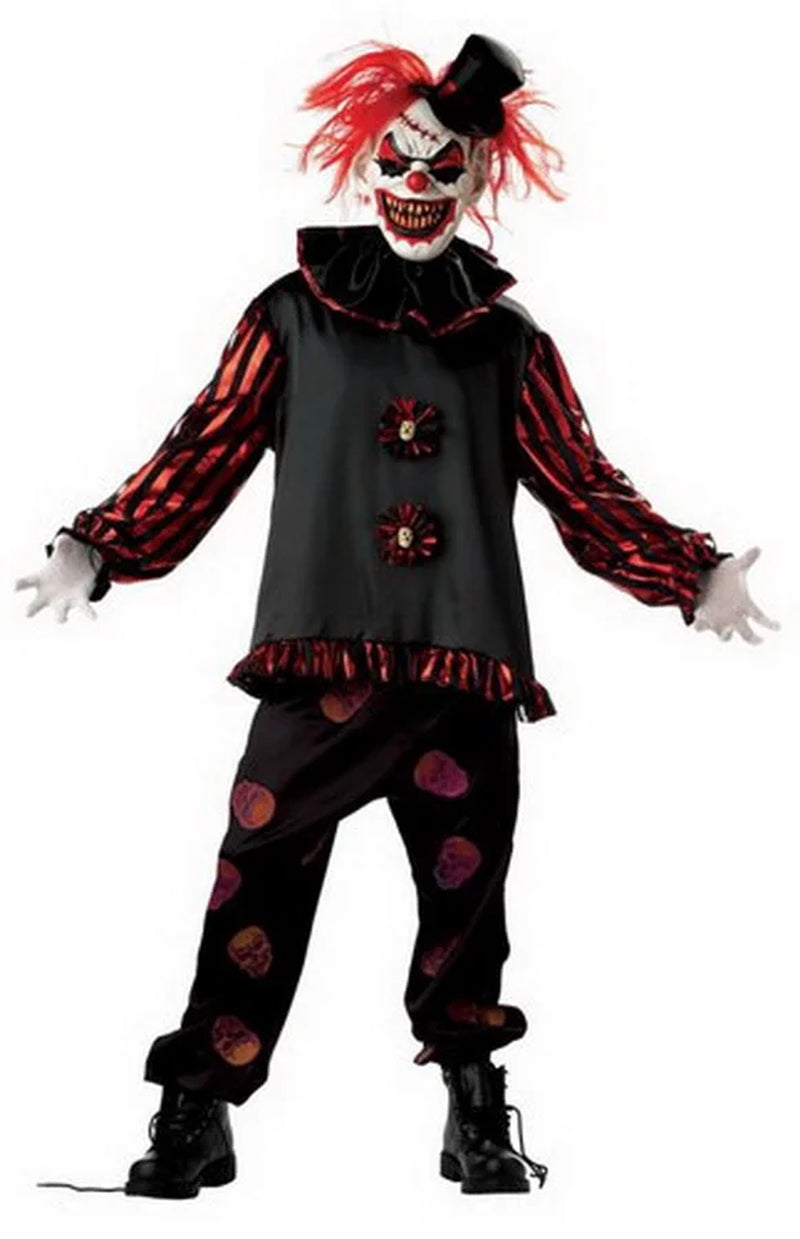 Carver the Killer Clown Adult Halloween Costume